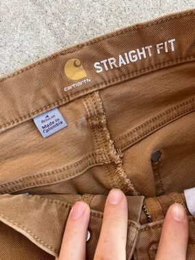 Carhartt Straight Fit Pants Carhartt Brown